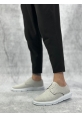 BA0003 Bağcıklı Klasik Spor Keten Beyaz Taban Casual Erkek Ayakkabı
