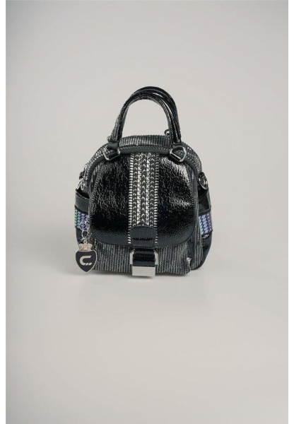 Atey Siyah Cilt Kol Ve Omuz Çantası