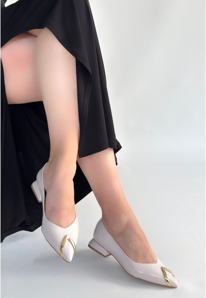 Goes Bej Rugan Babet Ayakkabı