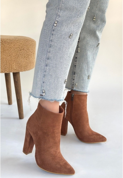 Loora Vizon Süet Topuklu Bot