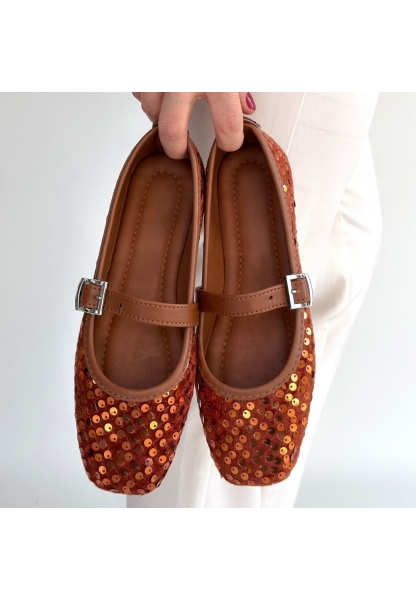 Moden Taba Süet Babae Ayakkabı