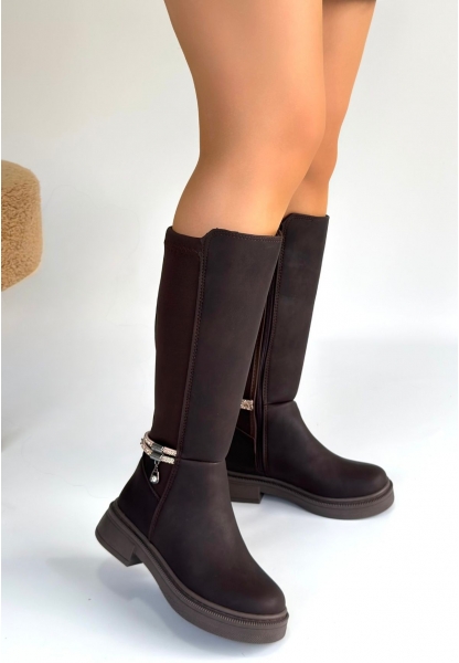 Mojja Kahverengi Nubu Çizme