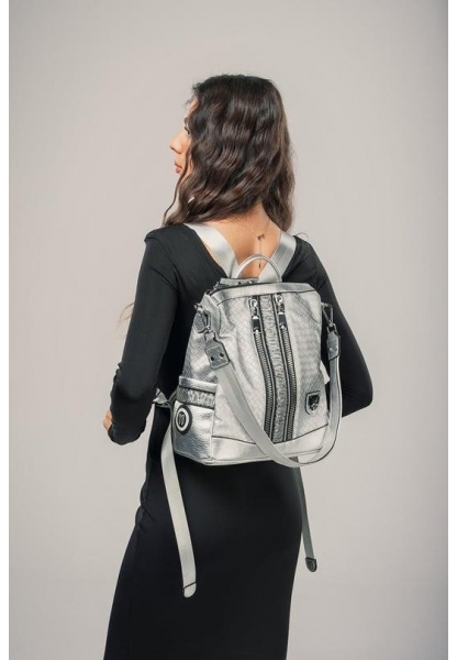 Pely Gri Cilt Kol Ve Sırt Çantası